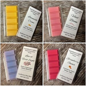 Wax melt snap bars